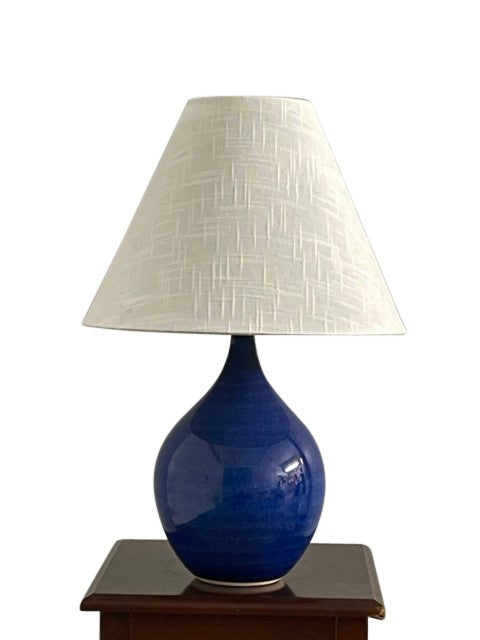 House of Troy - GS200-IMB - One Light Table Lamp - Scatchard - Imperial Blue