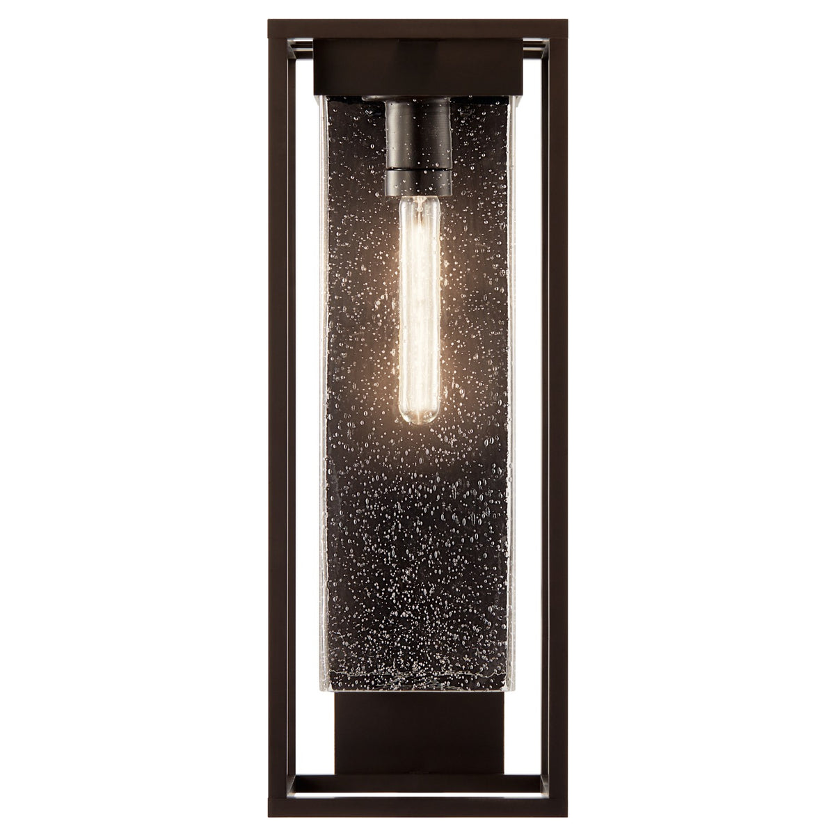 Kichler - 59063OZ - One Light Outdoor Wall Mount - Mercer - Bronze