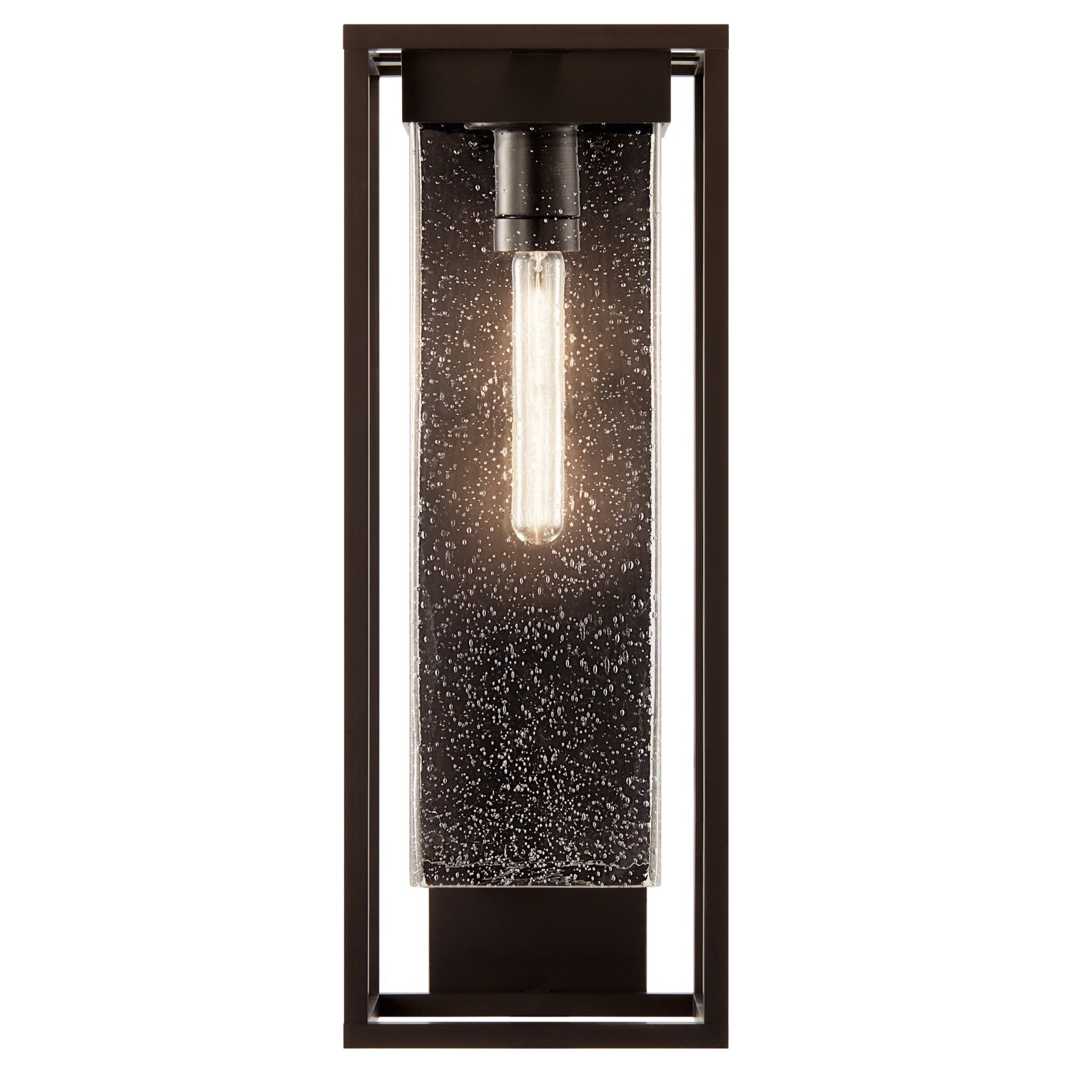 Kichler - 59063OZ - One Light Outdoor Wall Mount - Mercer - Bronze