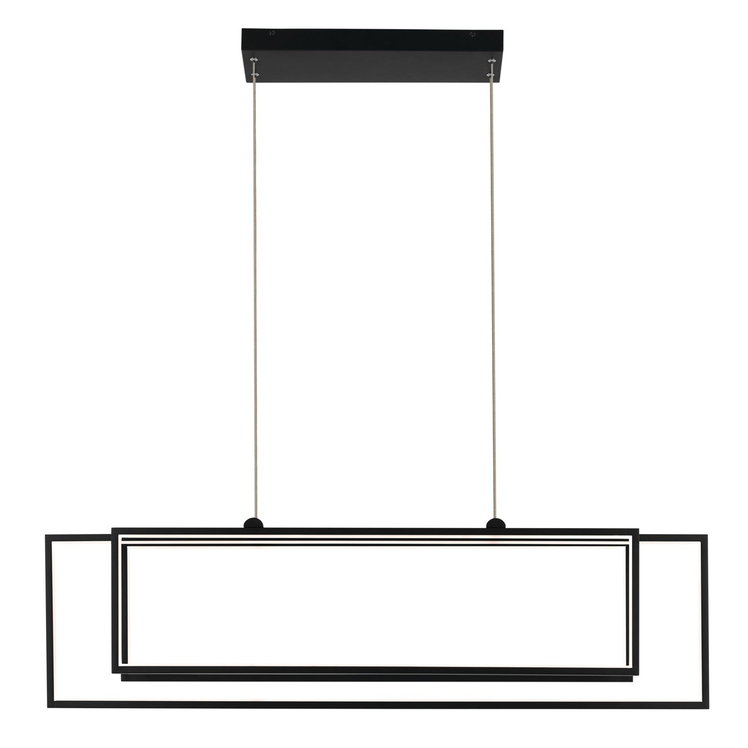 Kichler - 84331MBK - LED Linear Chandelier - Jestin - Matte Black