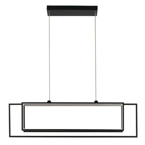 Kichler - 84331MBK - LED Linear Chandelier - Jestin - Matte Black