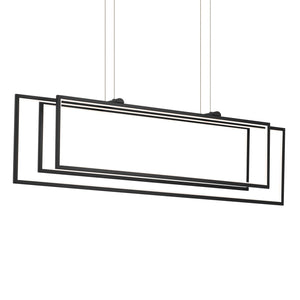 Kichler - 84331MBK - LED Linear Chandelier - Jestin - Matte Black