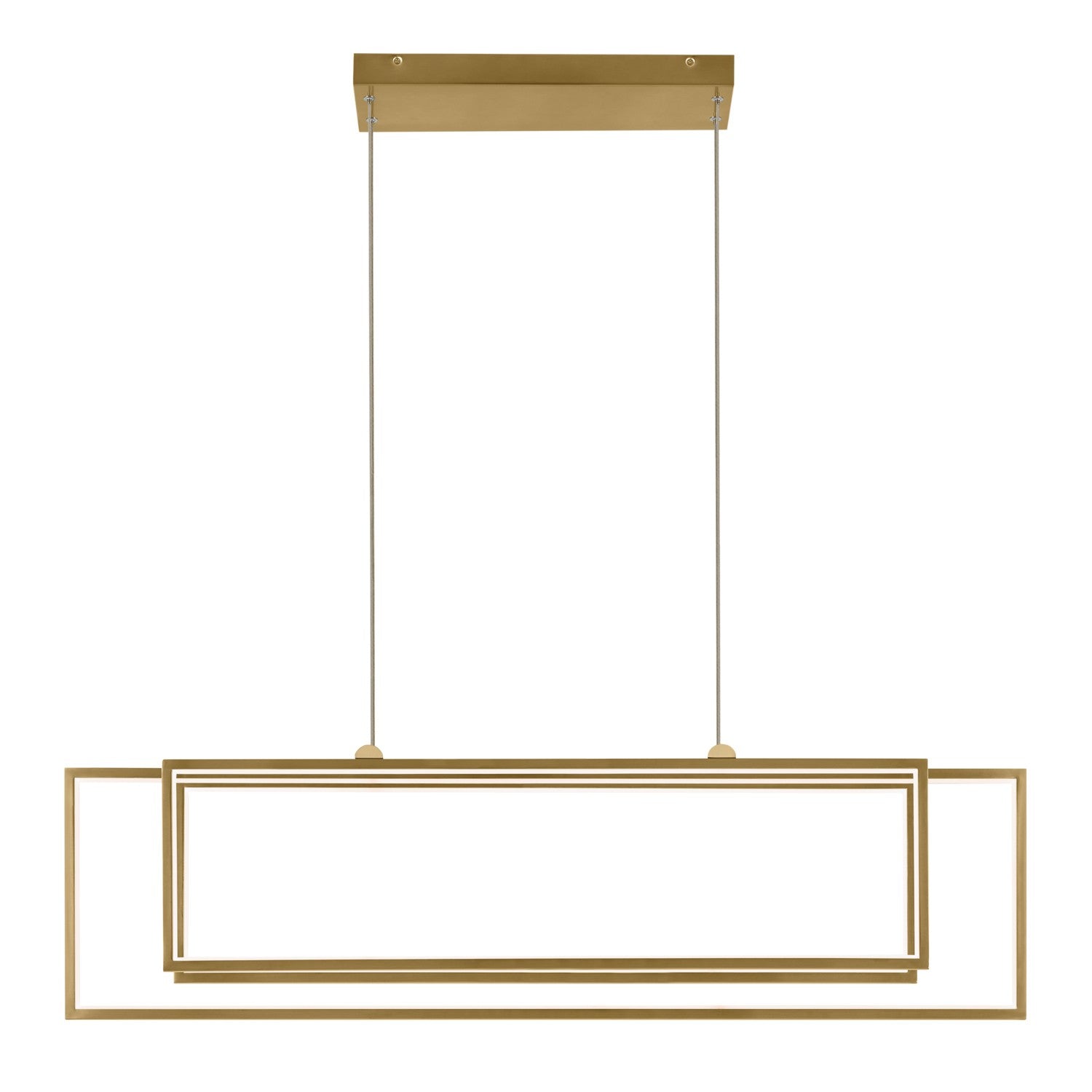 Kichler - 84331CG - LED Linear Chandelier - Jestin - Champagne Gold