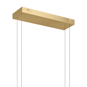 Kichler - 84331CG - LED Linear Chandelier - Jestin - Champagne Gold