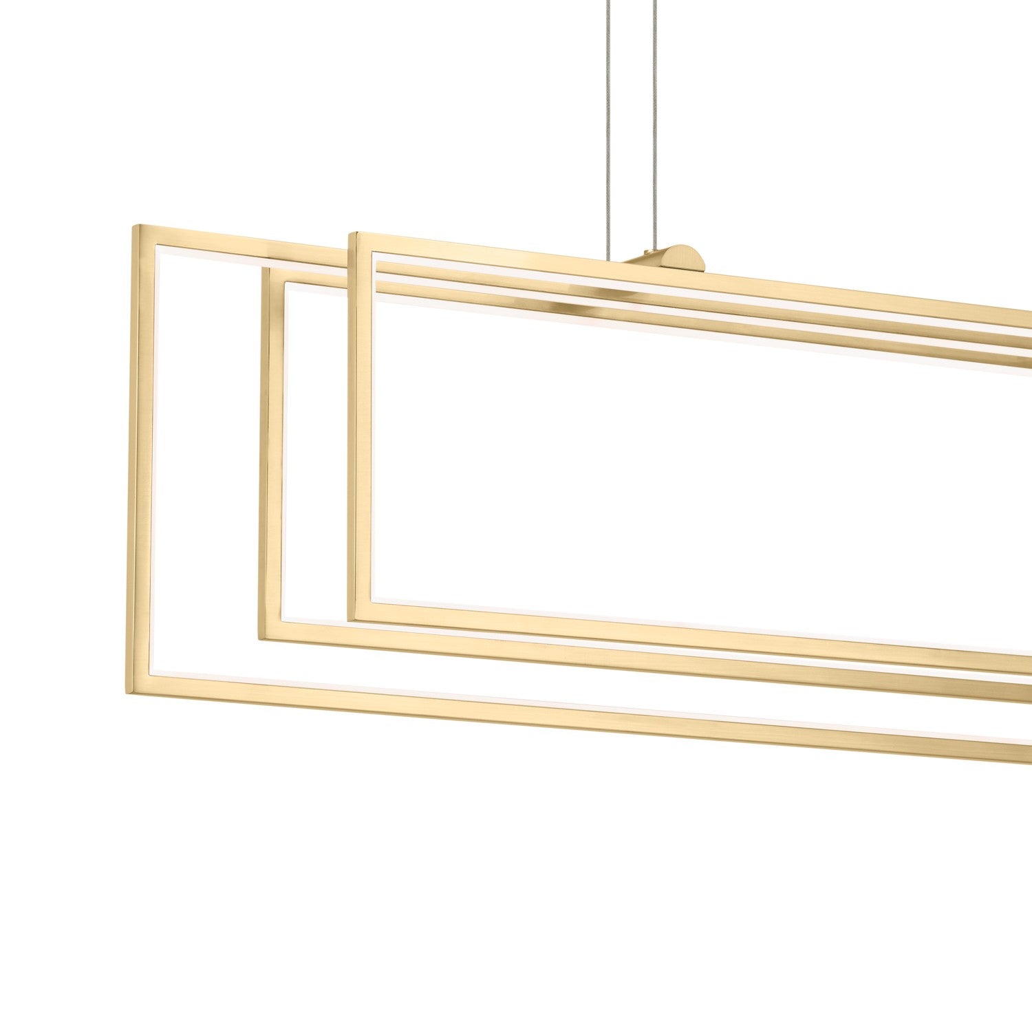 Kichler - 84331CG - LED Linear Chandelier - Jestin - Champagne Gold