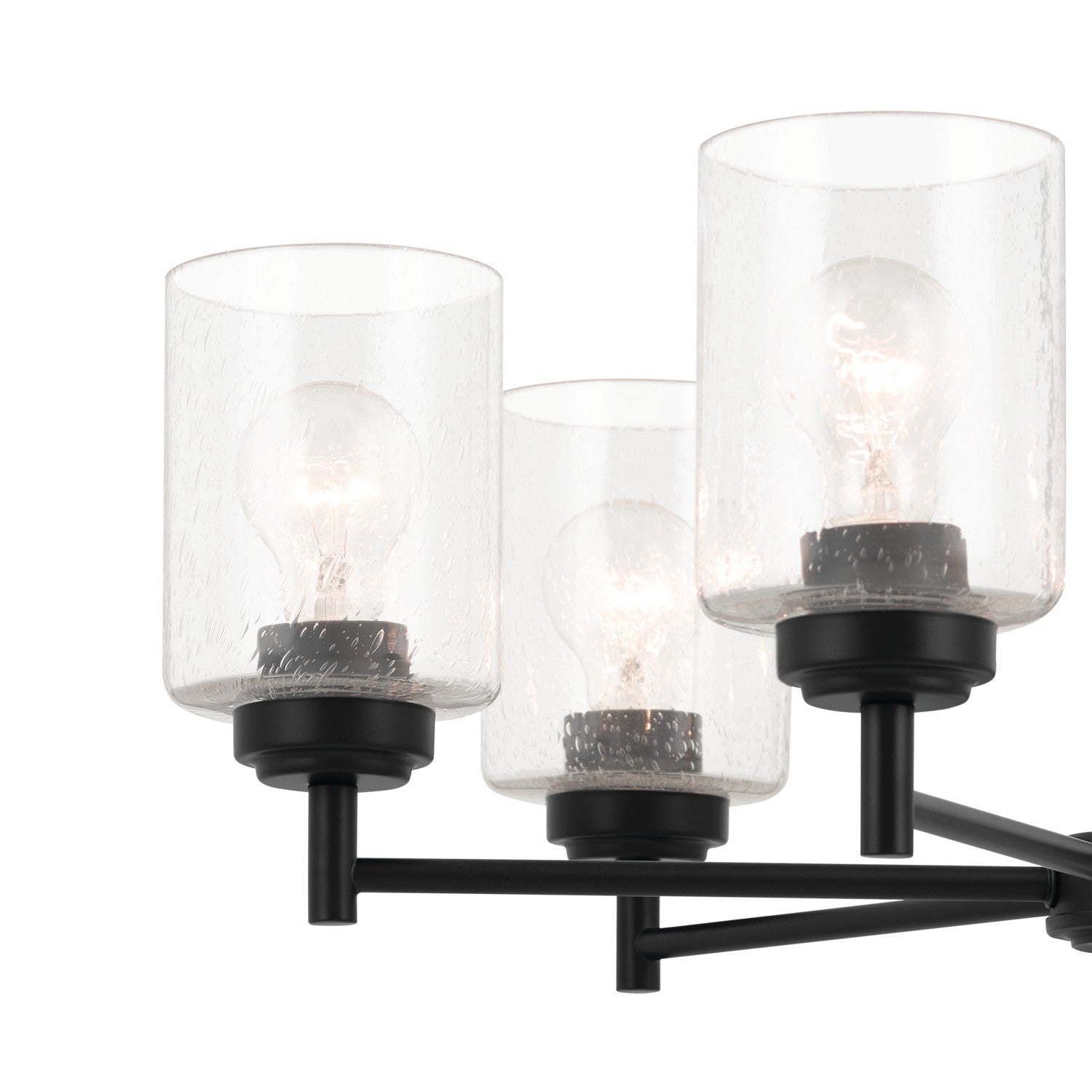 Kichler - 52616BK - Six Light Chandelier - Winslow - Black