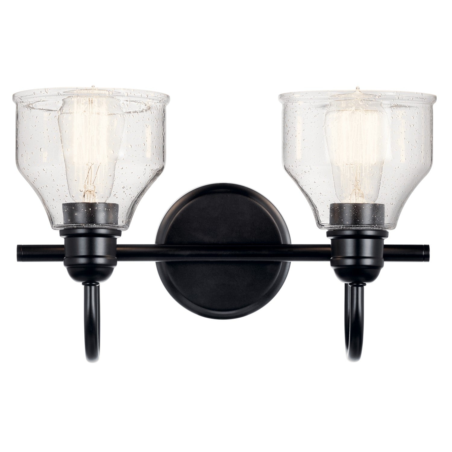 Kichler - 45972BK - Two Light Bath - Avery - Black