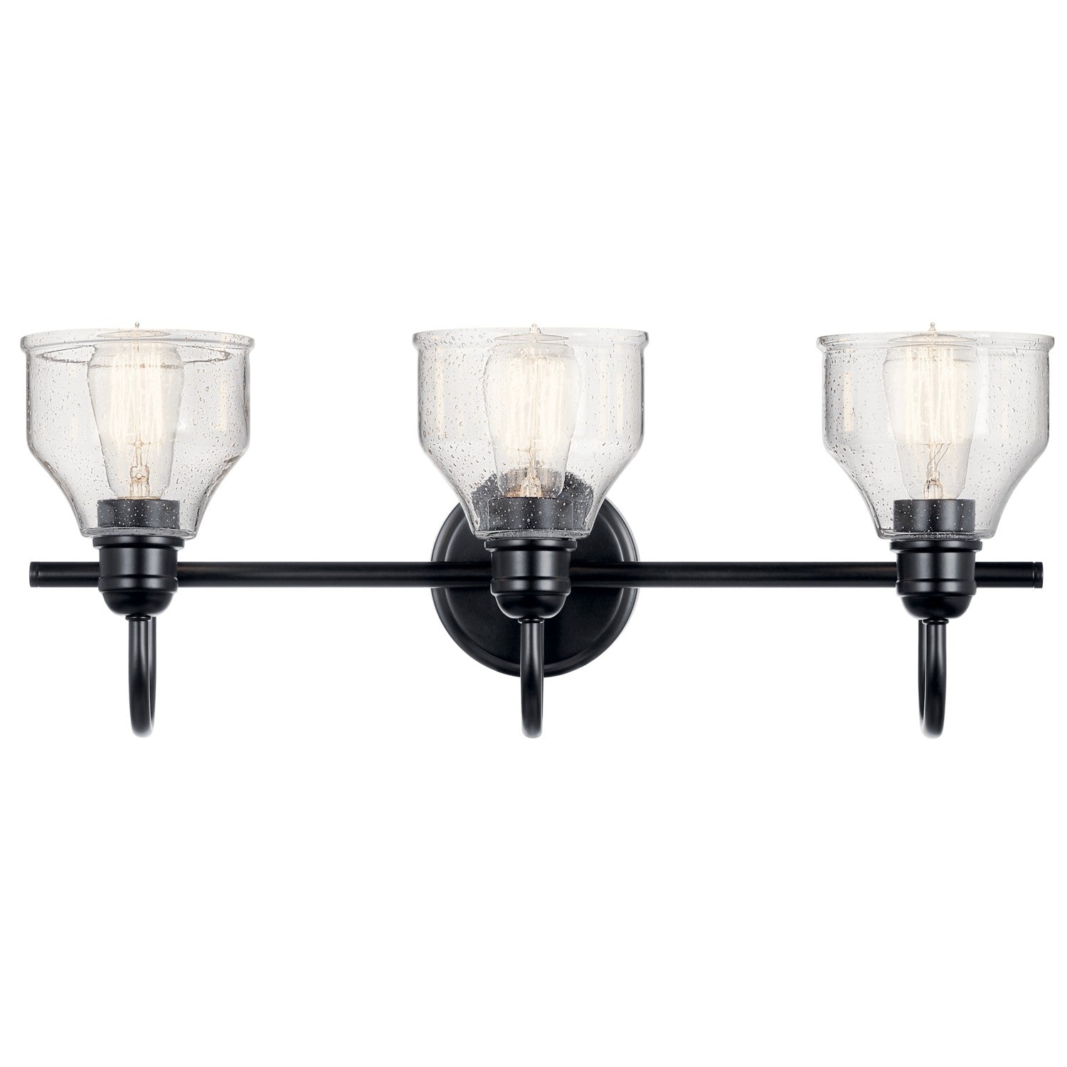 Kichler - 45973BK - Three Light Bath - Avery - Black