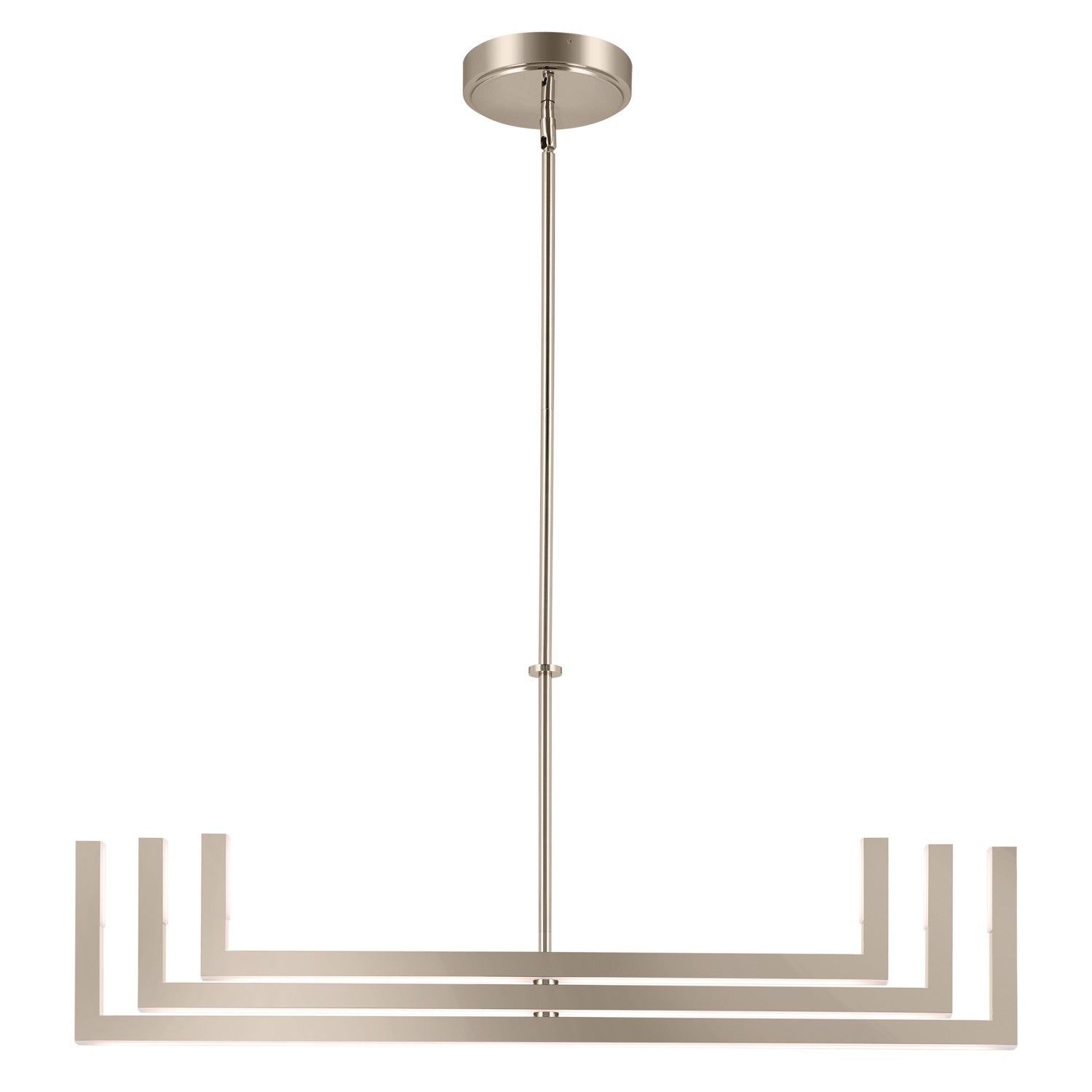 Kichler - 84328PN - LED Chandelier - Priam - Polished Nickel