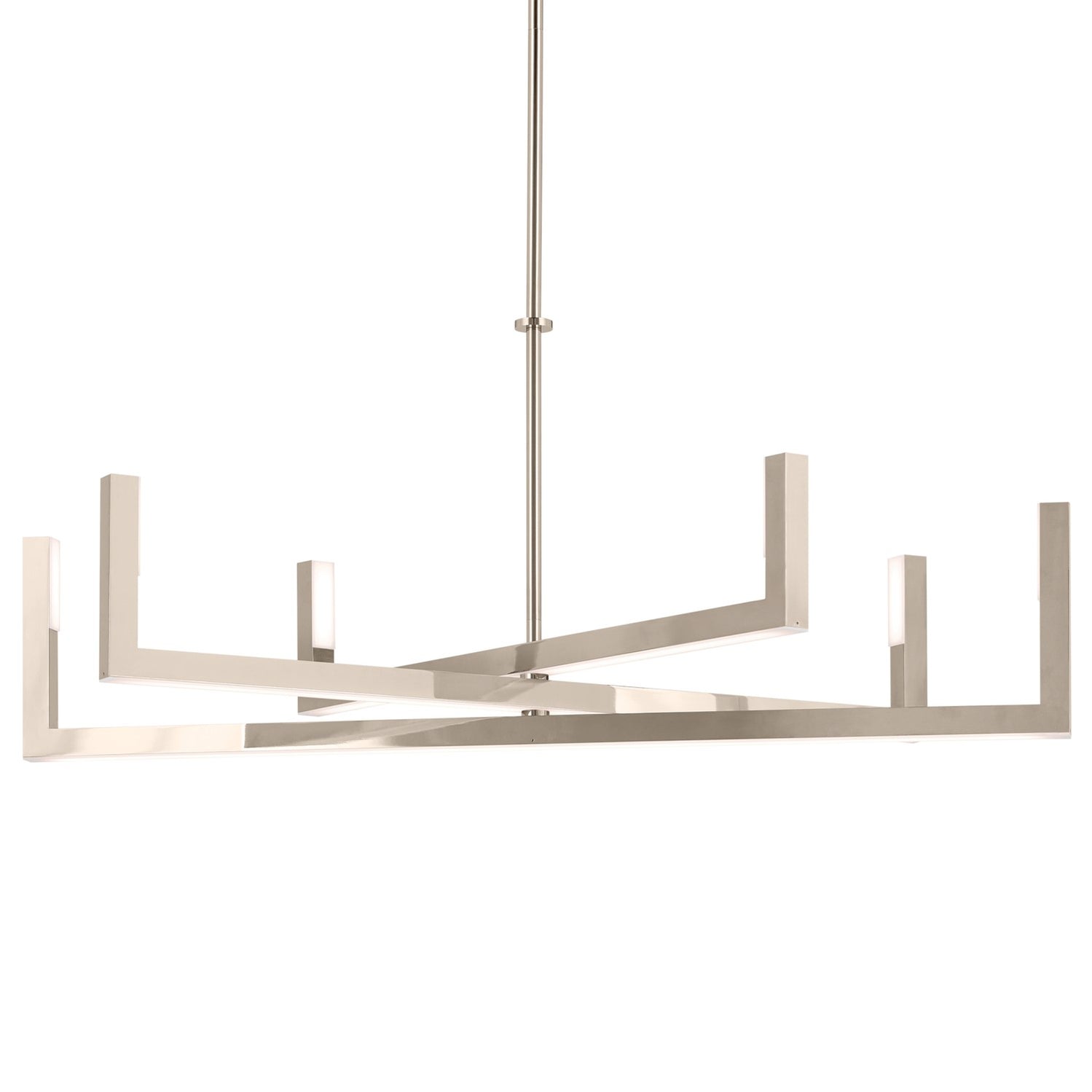 Kichler - 84328PN - LED Chandelier - Priam - Polished Nickel