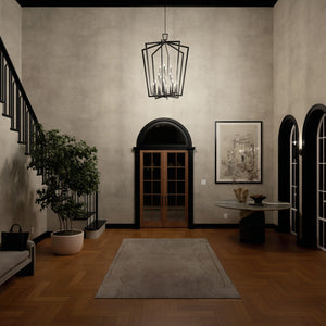 Kichler - 43499BK - 16 Light Foyer Pendant - Abbotswell - Black