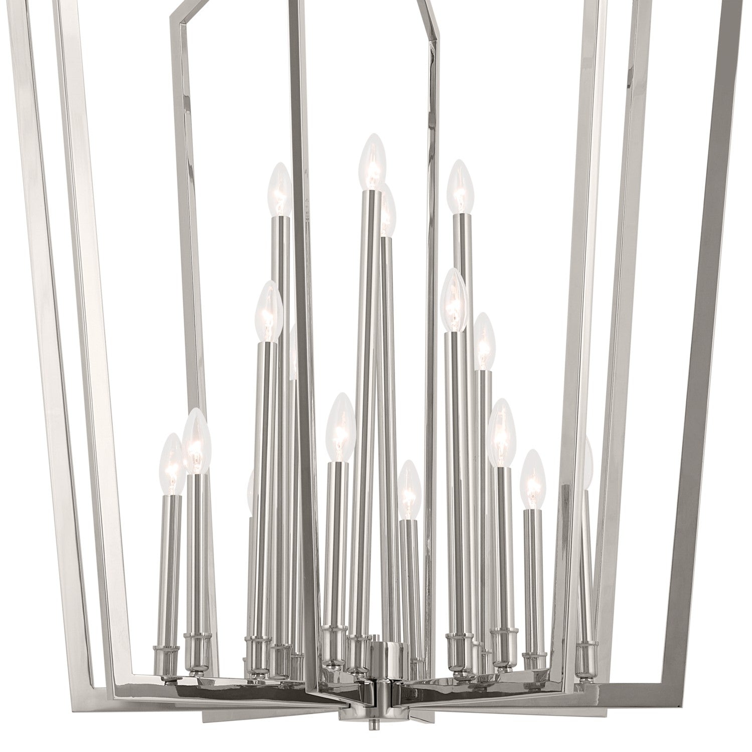 Kichler - 43499PN - 16 Light Foyer Pendant - Abbotswell - Polished Nickel