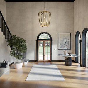 Kichler - 43499NBR - 16 Light Foyer Pendant - Abbotswell - Natural Brass