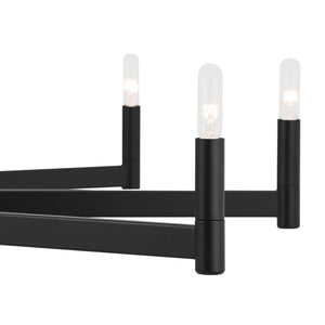 Kichler - 52613BK - Ten Light Chandelier - Erzo - Black