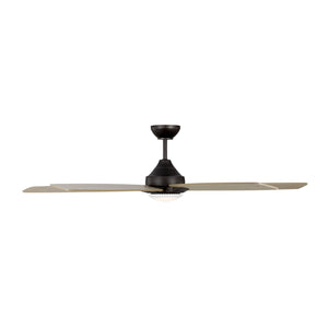 Generation Lighting. - 5LWDSM60AGPD - 60"Ceiling Fan - Lowden - Aged Pewter