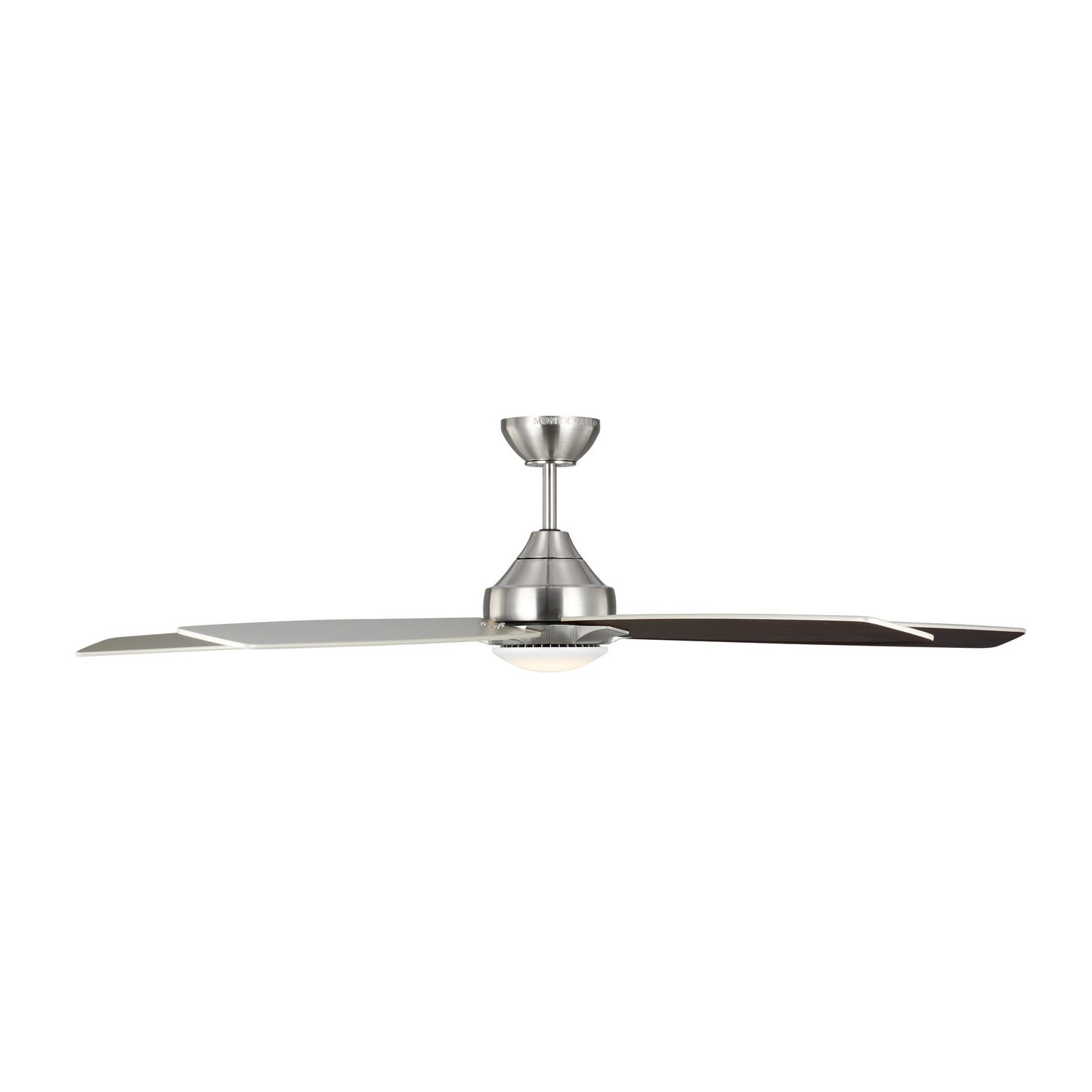 Generation Lighting. - 5LWDSM60BSD - 60" Ceiling Fan - Lowden - Brushed Steel