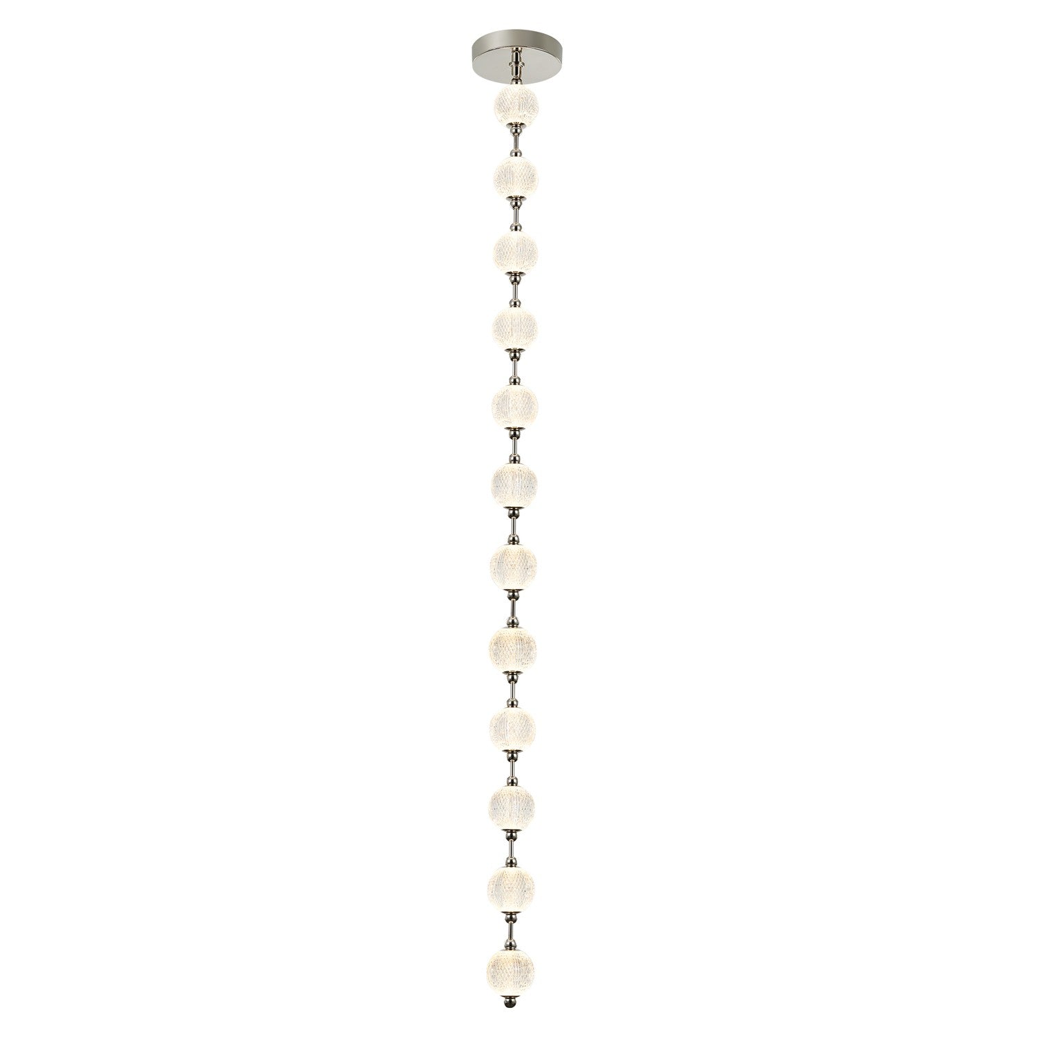 Alora - PD321712PN - LED Pendant - Marni - Polished Nickel