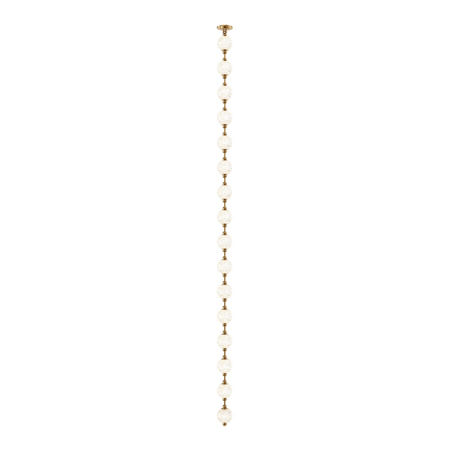 Alora - PD321716NB-RT - LED Pendant - Marni - Natural Brass