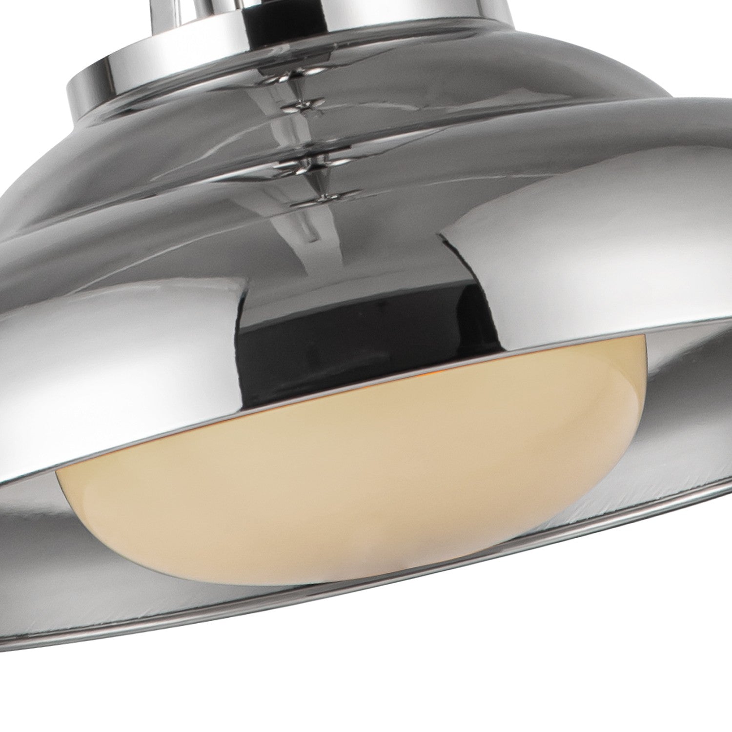 Alora - PD344014PNGO - One Light Pendant - Palmetto - Polished Nickel/Glossy Opal