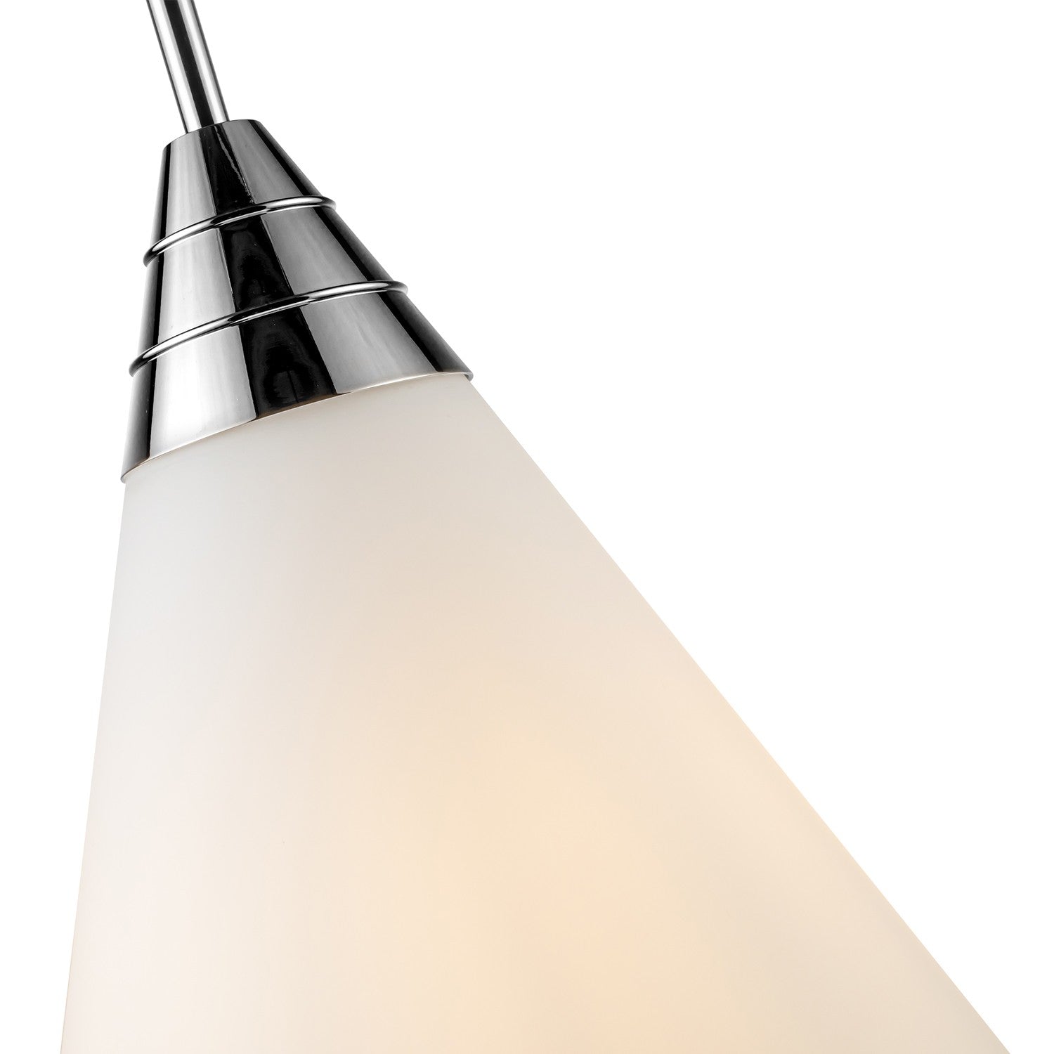 Alora - PD348022PNOP - One Light Pendant - Willard - Polished Nickel/Opal Matte Glass