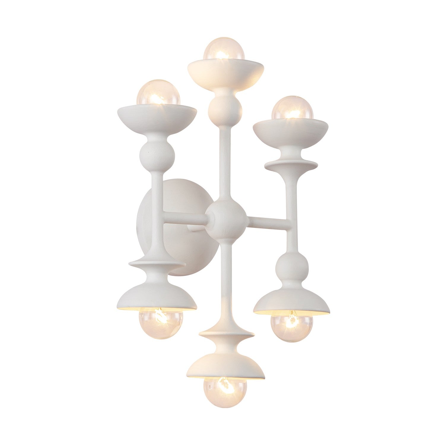 Alora - WV328611AW - Six Light Vanity - Cadence - Antique White