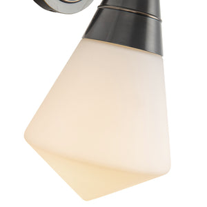 Alora - WV348106UBOP - One Light Wall Sconce - Willard - Urban Bronze/Opal Matte Glass