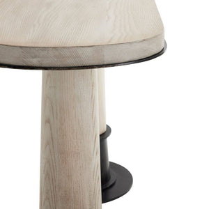 Arteriors - 4662 - Console - Kamile - Smoke Oak