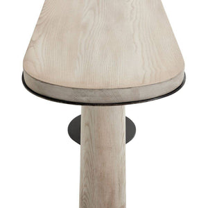 Arteriors - 4662 - Console - Kamile - Smoke Oak