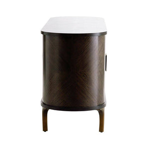 Arteriors - 5687 - Credenza - Nathaniel - Saddle Wood