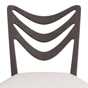 Arteriors - 5769 - Dining Chair - Sutton - Ebony Mahogany/Muslin