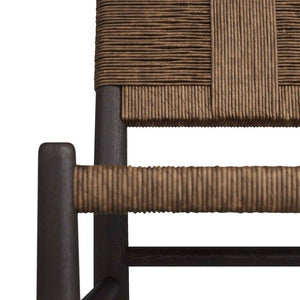 Arteriors - 5775 - Dining Chair - Solange - Sable Wood/Tobacco Wash Paper Cord