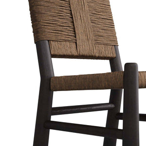 Arteriors - 5775 - Dining Chair - Solange - Sable Wood/Tobacco Wash Paper Cord