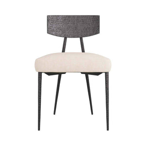 Arteriors - 6029 - Dining Chair - Reynard - Natural Iron/Natural Linen