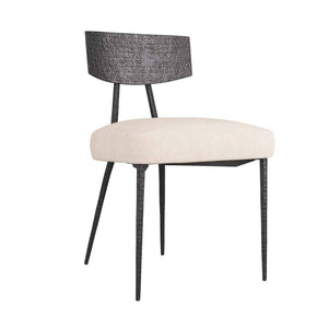 Arteriors - 6029 - Dining Chair - Reynard - Natural Iron/Natural Linen