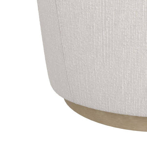 Arteriors - 8171 - Chair - Poppy - Cloud Boucle/Champagne Swivel
