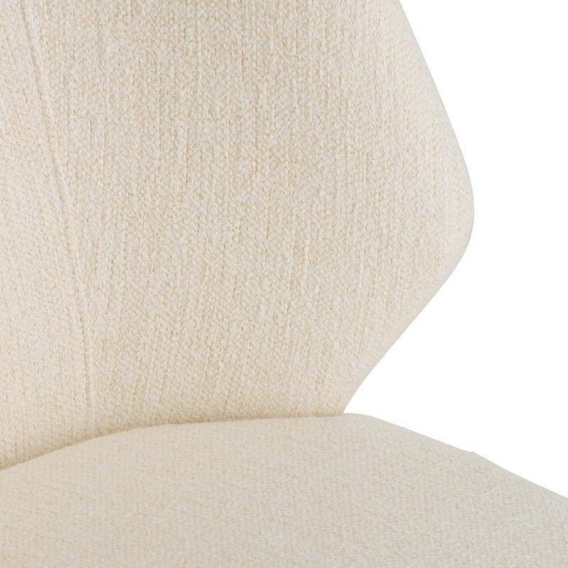Arteriors - 8171 - Chair - Poppy - Cloud Boucle/Champagne Swivel