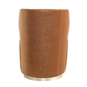 Arteriors - 8172 - Chair - Poppy - Cider Velvet/Champagne Swivel
