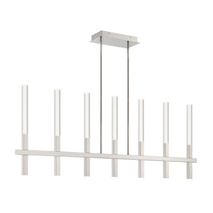 Eurofase - 46476-029 - BENICIO-CHD-7LT-46IN-PN-CL - BENICIO - Polished Nickel