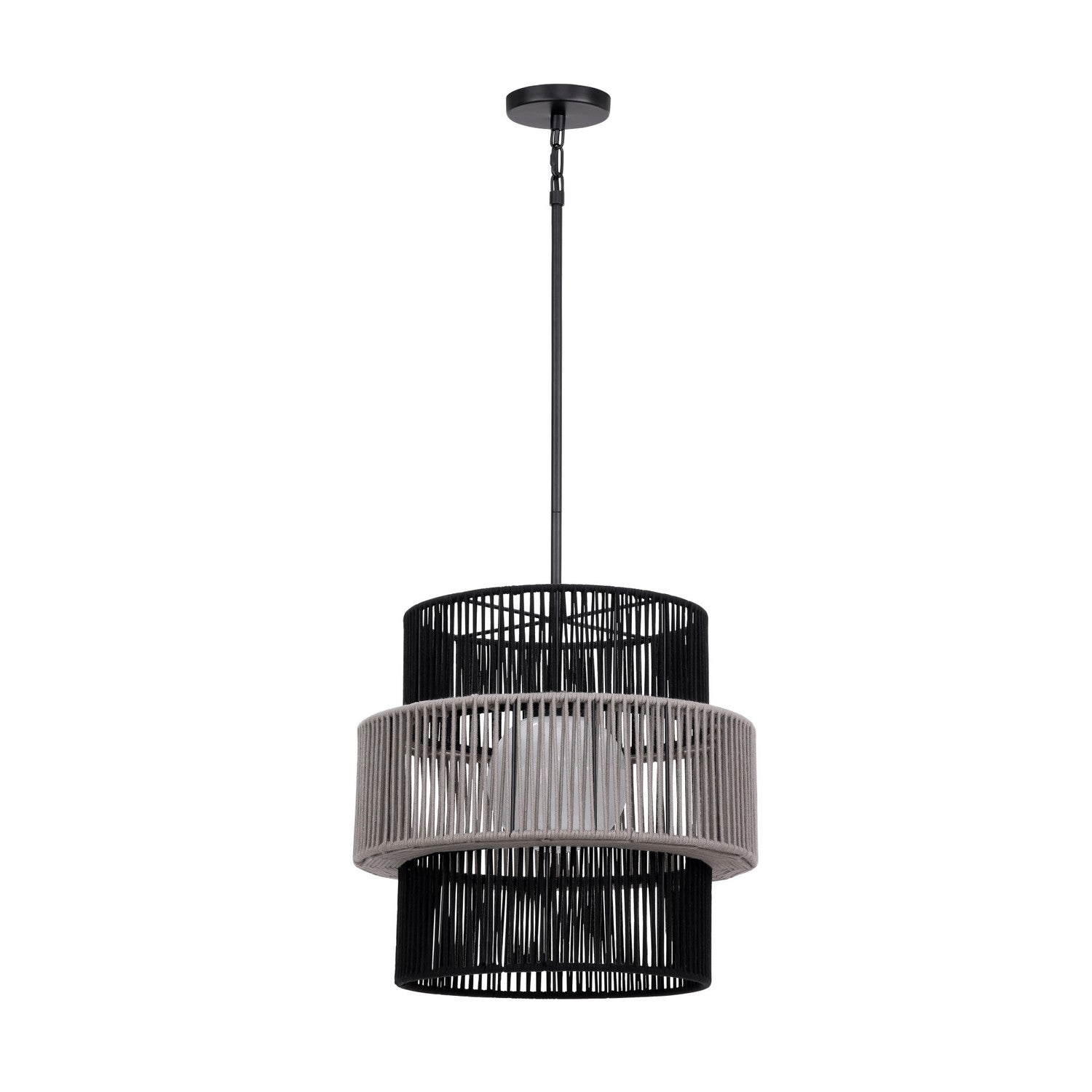 Eurofase - 46632-012 - One Light Pendant - Aden - Black