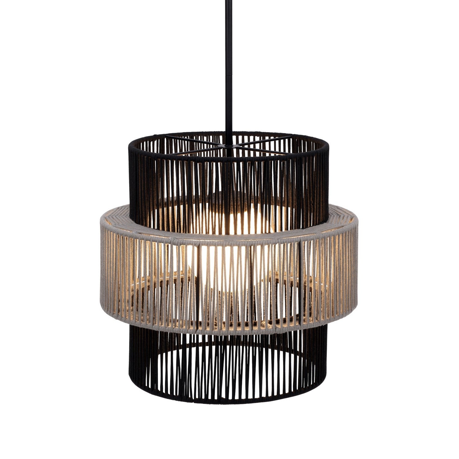 Eurofase - 46632-012 - One Light Pendant - Aden - Black