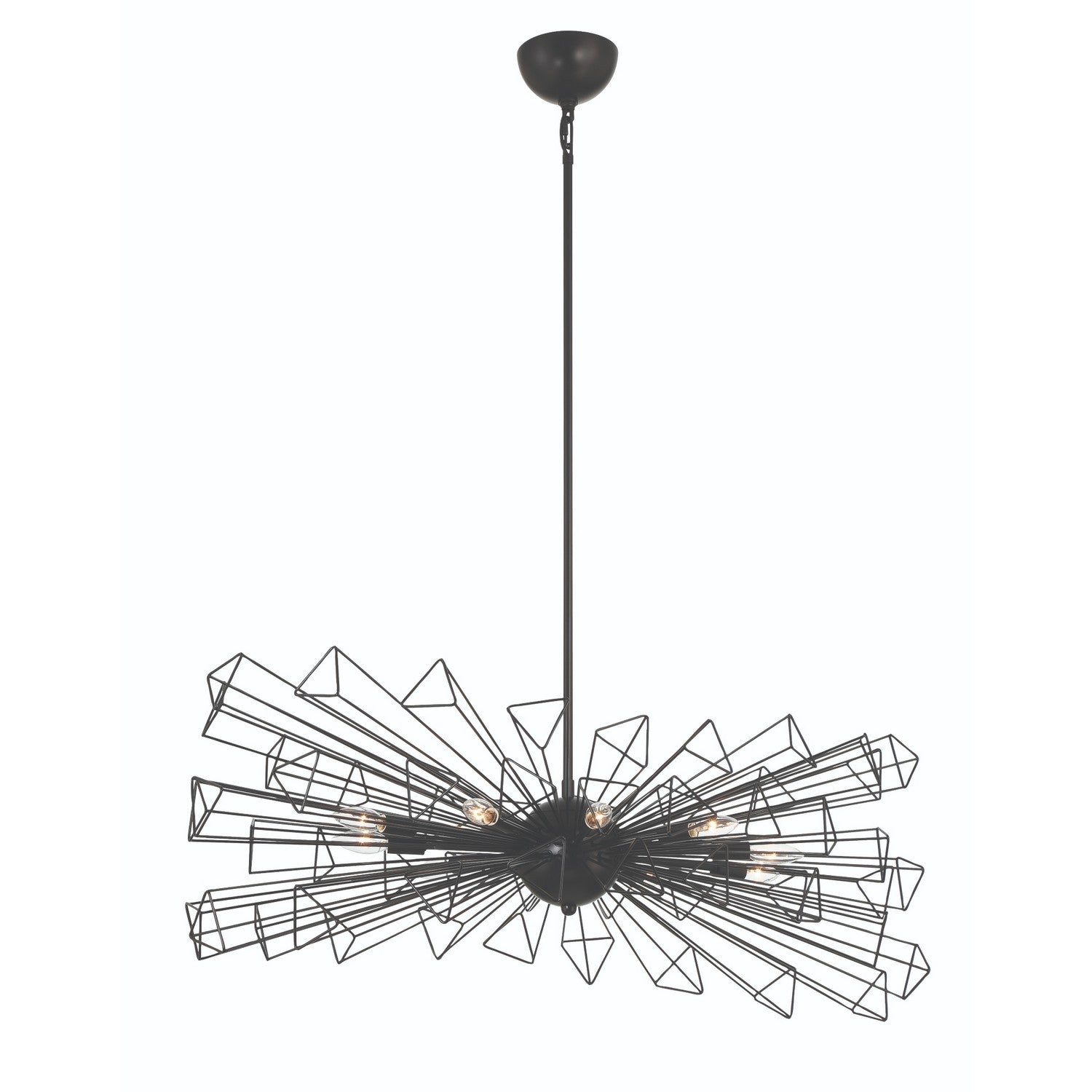 Eurofase - 46761-019 - Ten Light Chandelier - Dendelio - Black