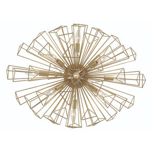 Eurofase - 46761-026 - Ten Light Chandelier - Dendelio - Gold