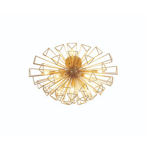 Eurofase - 46762-023 - Nine Light Semi-Flush Mount - Dendelio - Gold