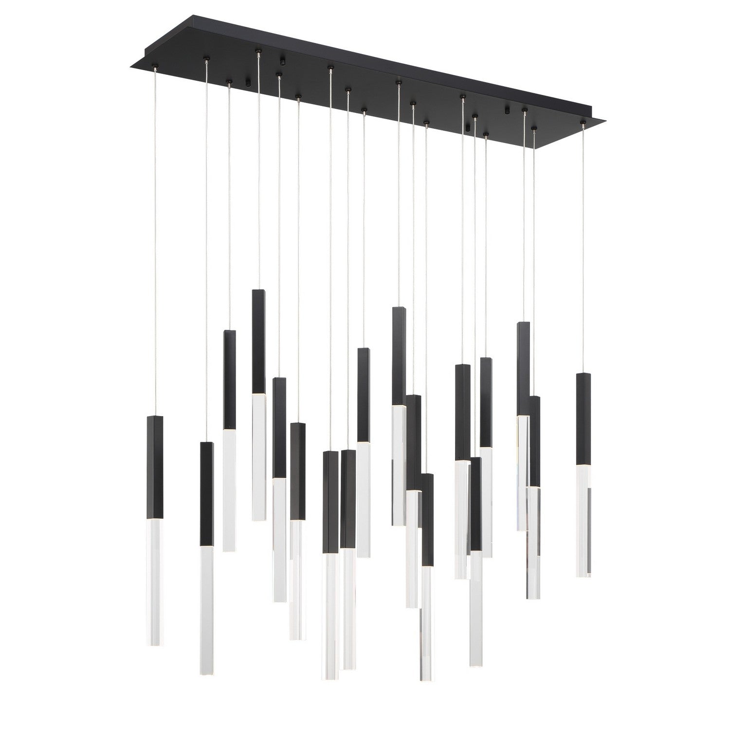 Eurofase - 46771-018 - BENICIO-CHD-18LT-42IN-BK-CL - BENICIO - Black