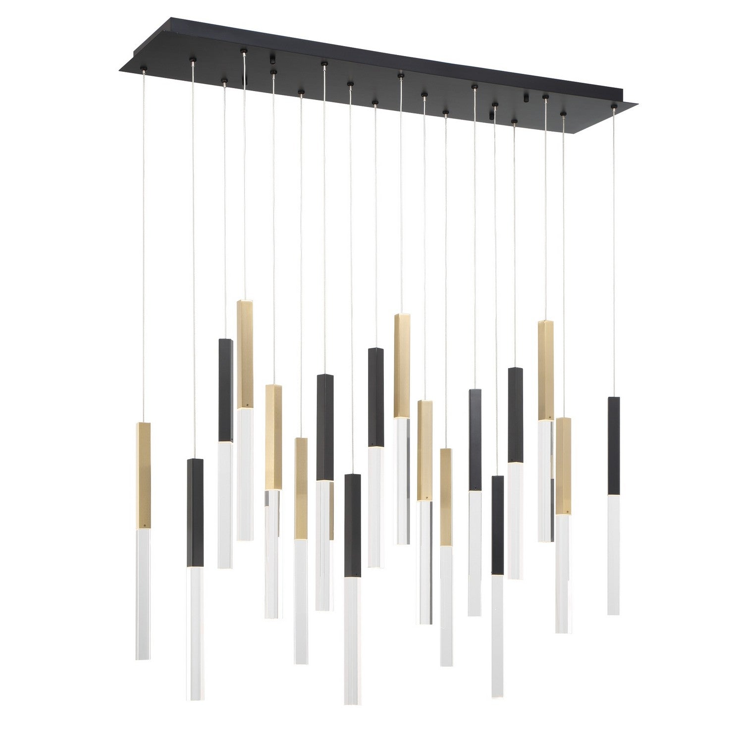 Eurofase - 46771-025 - BENICIO-CHD-18LT-42IN-GBM-CL - BENICIO - Gold-Black