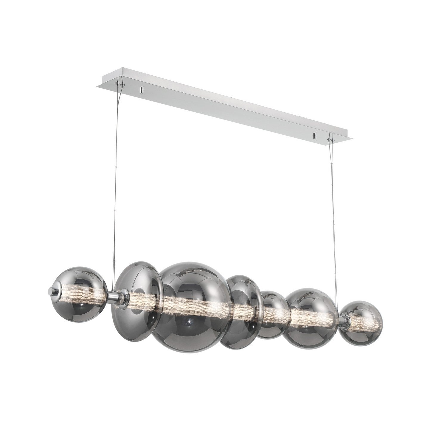 Eurofase - 46772-022 - ATOMO-CHD-7LT-56IN-CHR-SK - ATOMO - Chrome