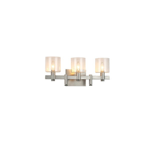 Eurofase - 46812-025 - DECATO-VAN-3LT-SN-CL - DECATO - Satin Nickel