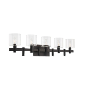 Eurofase - 46813-015 - DECATO-VAN-5LT-BK-CL - DECATO - Black