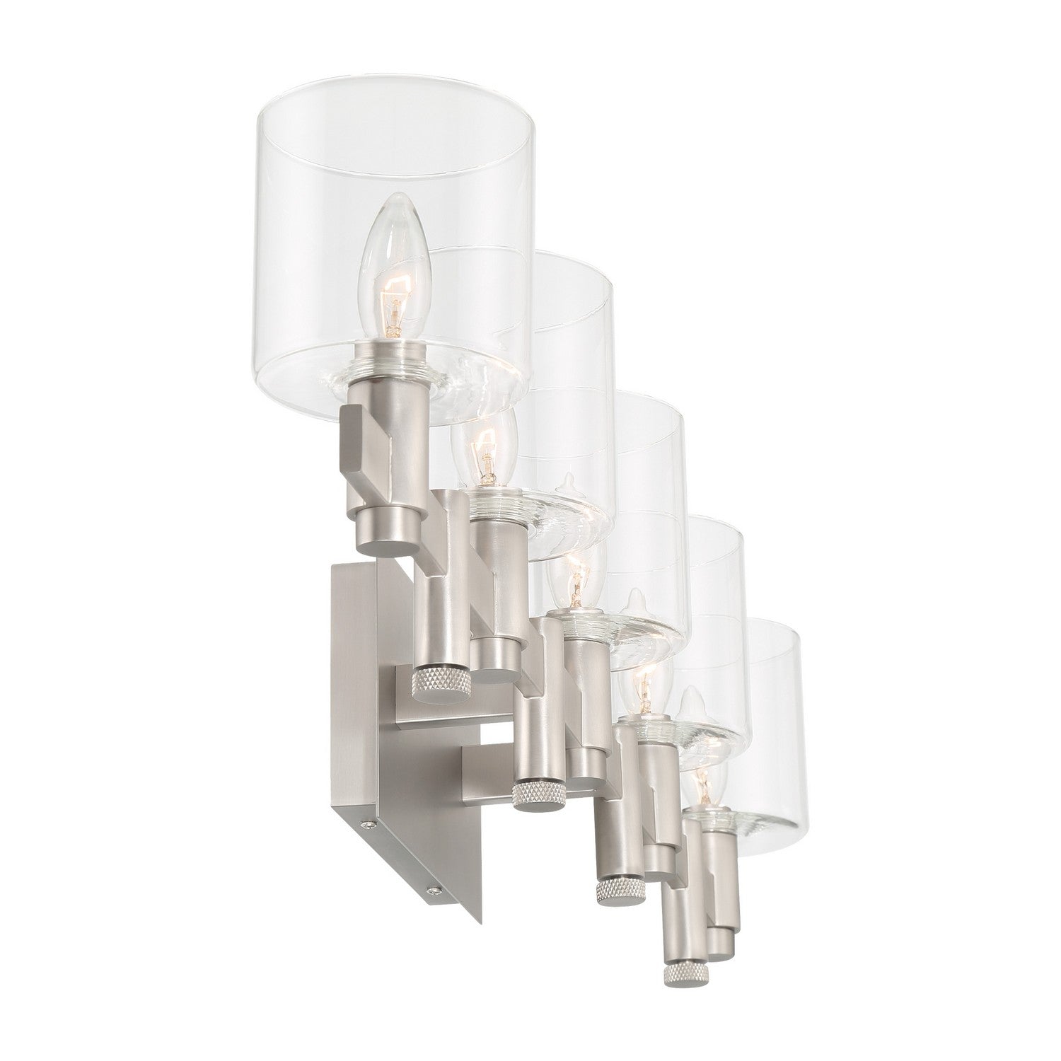 Eurofase - 46813-022 - DECATO-VAN-5LT-SN-CL - DECATO - Satin Nickel