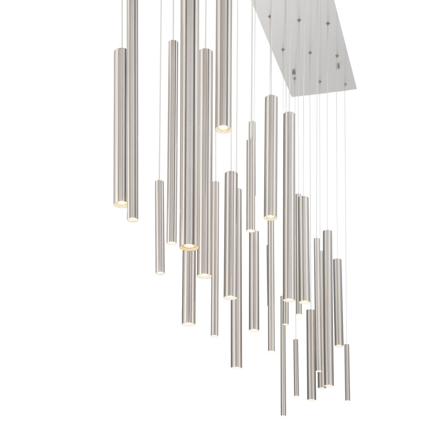 Eurofase - 46814-036 - SANTANA-CHD-30LT-72IN-SN - SANTANA - Satin Nickel
